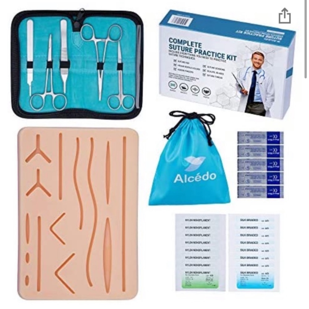 Alcedo Suture Practice Kit for Medical Student